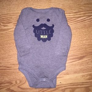 Little Man onesie